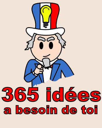 365 Idées a besoin de vous