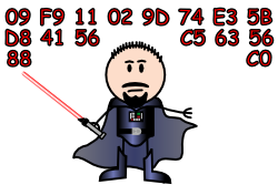 09 F9 11 02 9D 74 E3 5B D8 41 56 C5 63 56 88 C0