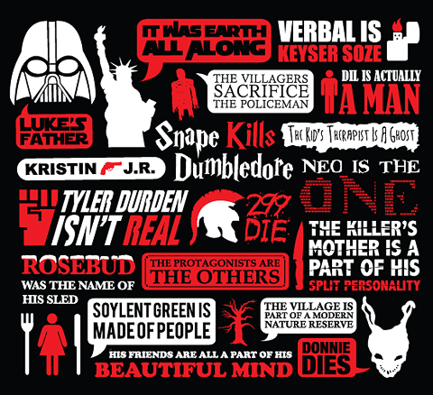 t-shirt des spoilers