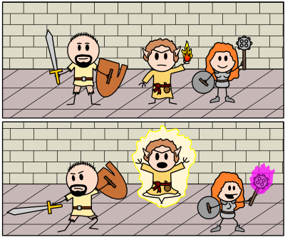 Explorons le donjon !