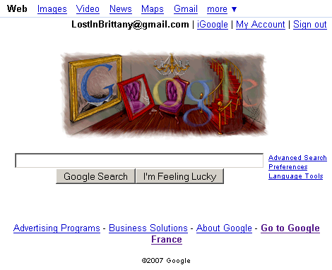 Google Halloween 2007