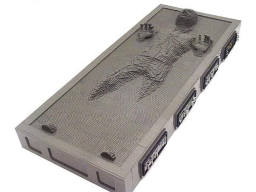 Han Solo congelé dans la carbonite
