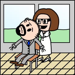 Visite chez l'étiopathe