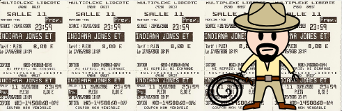 Billets Indiana Jones