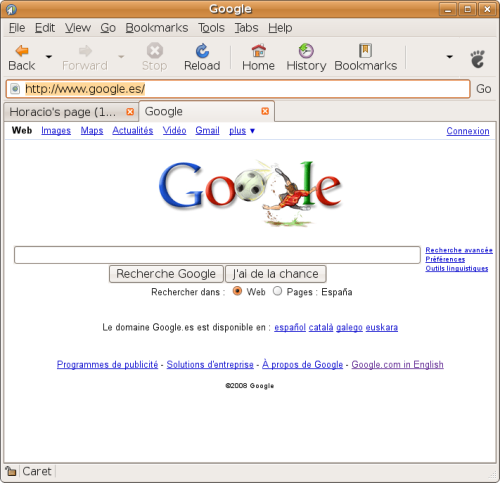 Google et la Rouge