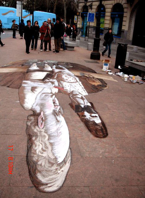 Anamorphisme du 'mauvais' côté