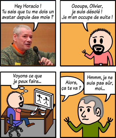 Un avatar pour Olivier