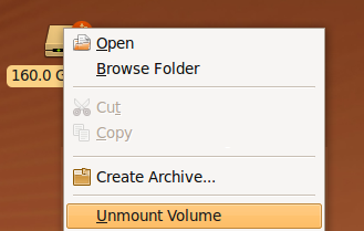 Démontage du disque dur externe