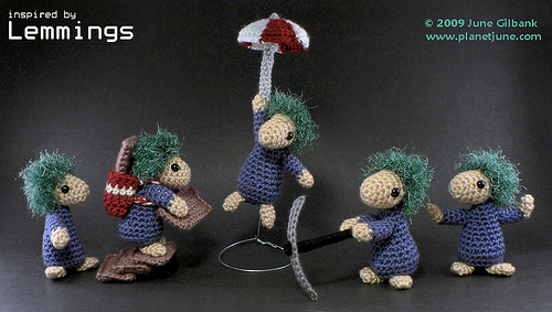 Amigurami Lemmings