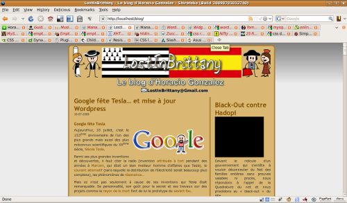 LiB sur écran 1280x720