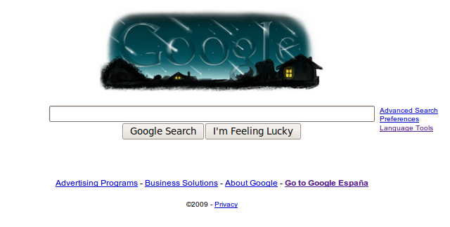 Google et les Perséides