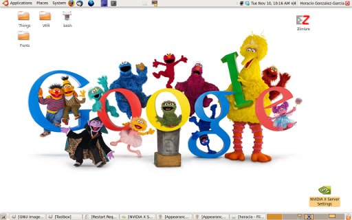 Fond d'écran Sesame Street