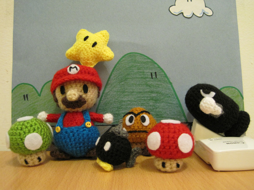 Amigurumi Mario