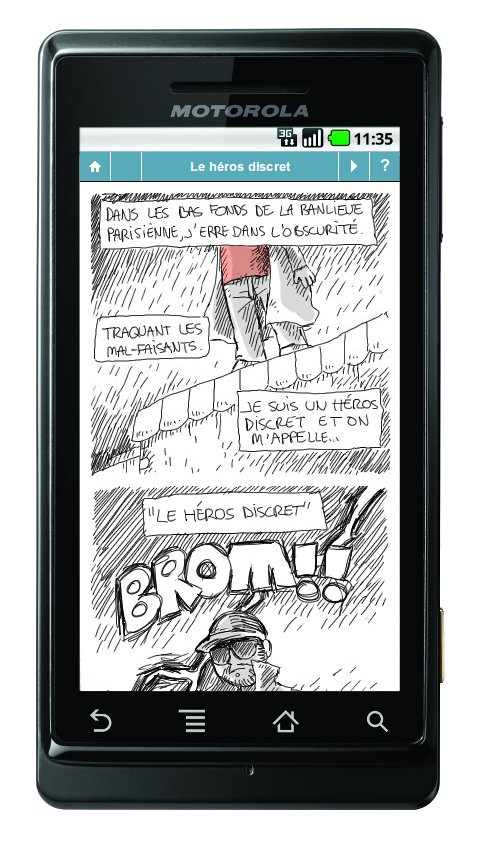 BDnum sur Android (Motorola Milestone)