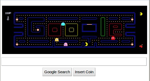 Google fête les 30 ans de Pac-Man... avec un  logo jouable !