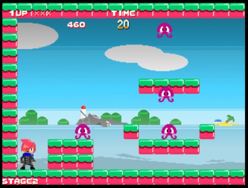 Leave me alone, jeu de plate-formes sur Akihabara