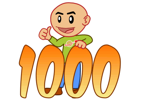 Et 500 de plus font 1000...