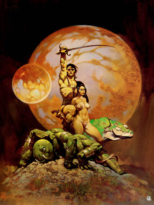 A Princess of Mars, par Franz Frazetta