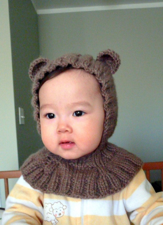 Bonnet Ewok pour bébé