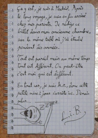 Billet au crayon