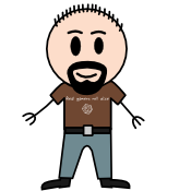 Real gamers roll dice